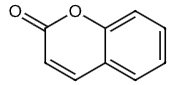 Coumarin structure.
