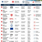 A table summarizing the best fully funded postdoc opportunities in Switzerland for 2026, including host institution, eligibility, funding type, deadlines, and official links.